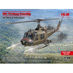 1/48 Vietnam War US Army Bell UH-1C Huey Gunship