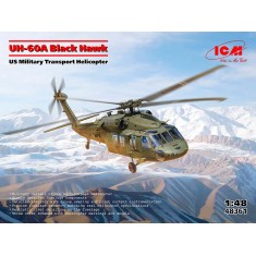 1/48 US UH-60A Black Hawk Military Transport Helicopter