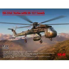1/72 Sikorsky CH-54A Tarhe Heavy-Lift Helicopter with M121 Bomb