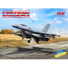 1/72 F-16AM of Ukrainian Air Forces with PAG-14