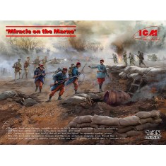 1/35 Miracle on the Marne - WWI Infantry Figures with German and British Weapons