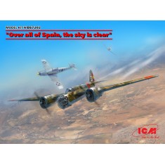 1/72 Over All of Spain, the Sky is Clear: Bf 109E-3, SB 2M-100