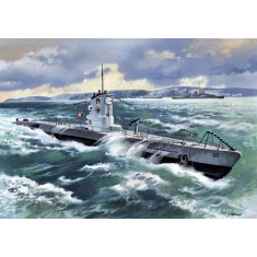 1/144 WWII German Submarine U-Boat Type IIB (1939)