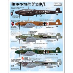 1/48 Messerschmitt Bf 110 D/E Decal