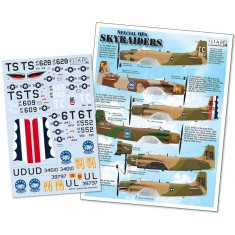 Decals for 1/48 Douglas A-1 Special OPs Skyraiders