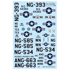 Decals for 1/48 More ANG P-51 Mustangs