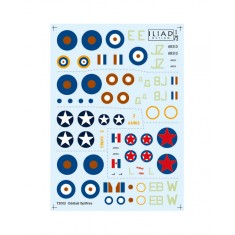 Decals for 1/72 Oddball Supermarine Spitfires