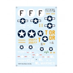 Decals for 1/72 More Stars in the Sky
