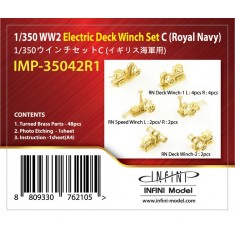 1/350 WWII Electric Deck Winch Set B - Royal Navy