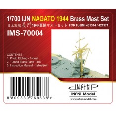 1/700 IJN Nagato 1944 Brass Mast Set for Fujimi kit 431314/421971