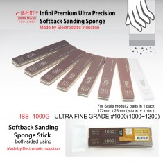 Sanding Sponge Stick (2-sided) -  Ultra Fine #1000 (2pcs, 172mm x 28mm)