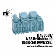 1/35 British Number 19 WS Radio Set with WS38