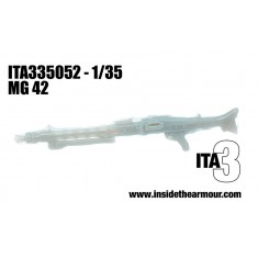 1/35 WWII German MG42 with 3x 50 Round Ammo Drum