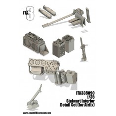 1/35 Stalwart Interior Upgrade Set for Airfix kit