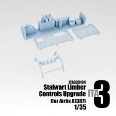 1/35 Stalwart Limber Controls Upgrade for Airfix #1387