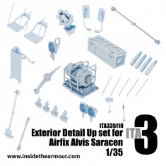 1/35 Saracen APC Exterior Detail Up Set for Airfix kit