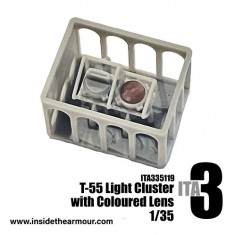 1/35 T-55 Light Cluster with Coloured Lenses