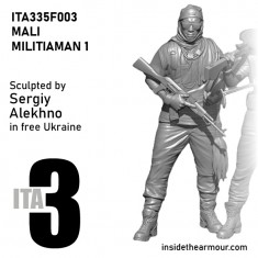 1/35 Mali Militia Man #1