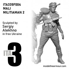 1/35 Mali Militia Man #2