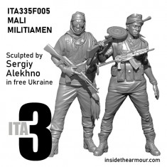 1/35 Mali Militiamen (2 figures)