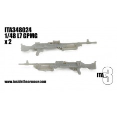 1/48 L7 GPMG x2 with optional Bipods