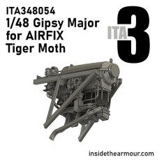 1/48 Tiger Moth Gipsy Major Engine for Airfix kits