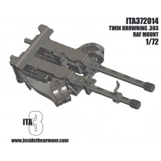 1/72 RAF Browning.303 Twin Mount