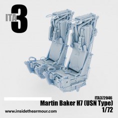 1/72 Martin Baker H7 Seats for USN Phantoms (2pcs)