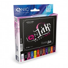 Acrylic Inks set - Smart Colors #Ioninks Basic (12x 17ml)