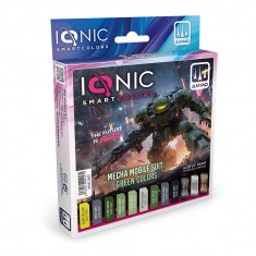 Acrylic Paints set - Smart Colors #Mecha Mobile Suit - Green (12x 20ml)