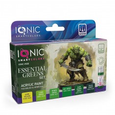 Acrylic Paints - Smart Colors #Essential Greens Set (6x 20ml)
