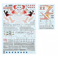 1/72 IAF F-16A/B Nets Decals [30th Anniversary Special Edition]