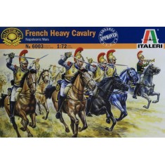 1/72 French Heavy Cavalry in Napoleonic Wars (17 Figures+17 Horses)