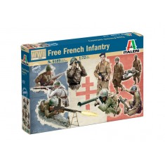 1/72 WWII French Infantry (49 figures)