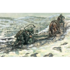 1/35 HORSE DRAWN BREDA 20/65 W/SERVANTS