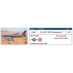 1/72 Boeing KC-135R/FR Stratotanker Aerial Refuelling Aircraft