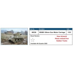 1/35 M36B1 90mm Gun Motor Carriage Tank Destroyer