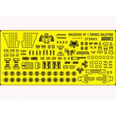 1/72 Macross VF-1 Series VALKRIE Cockpit Detail Set for Hasegawa kits