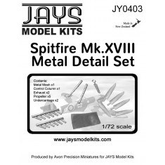 1/72 Spitfire Mk.18 Detail Set (metal, 11pcs)