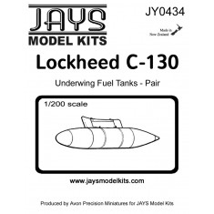 1/200 Lockheed C-130 Underwing Fuel Tank Set