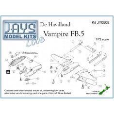 1/72 de Havilland Vampire FB.5 (Lite) Single