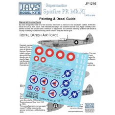 1/48 Spitfire Mk.XI (Royal Danish, Norwegian & Eight AF markings) Decals