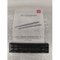 1/24 Harrier Gr3, Sea Harrier FRS1 FA2 LAU-7 Sidewinder Rails Ver.1 (2pcs) for Airfix