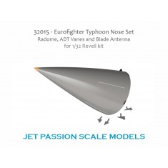 1/32 Eurofighter Typhoon Nose Set Radome ADT Vanes and Blade Antenna for Revell kit