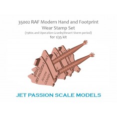 1/35 RAF Hand & Footprint Wear Stamp Set Granby