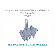 1/35 Modern German Hand & Footprint Wear Stamp Set