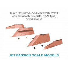 1/48 Tornado GR1/GR4 Underwing Pylons w/Railadapters Set for Revell kits