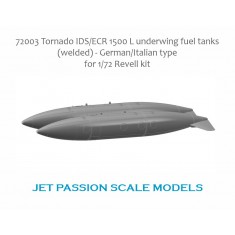 1/72 German/Italian Tornado 1500 L Underwing Fuel Tanks (Welded) for Revell kits