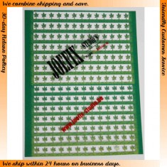 1/35 Green Leaves Set No.4 (Coloured Laser-Cut Paper kit)