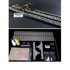 1/35 German/European Stop Block with Track (length: 365mm)